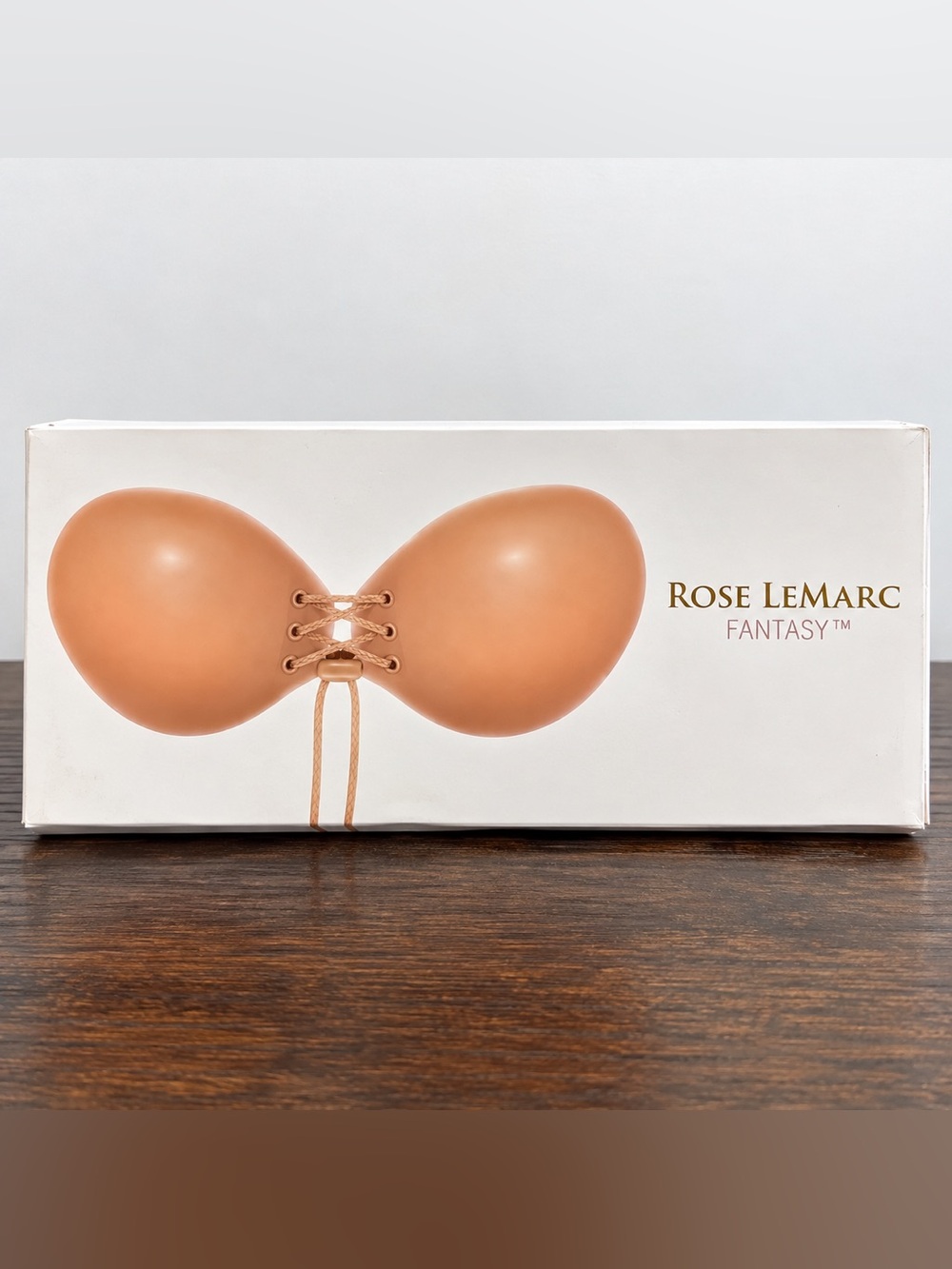 Rose LeMarc Fantasy Adhesive Bra Small N01 Nude NIB Strapless Backless
